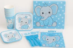 Kit Fiesta Baby Elefantito Azul