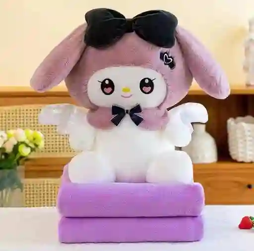 Cojín Tipo Peluche + Cobija My Melody