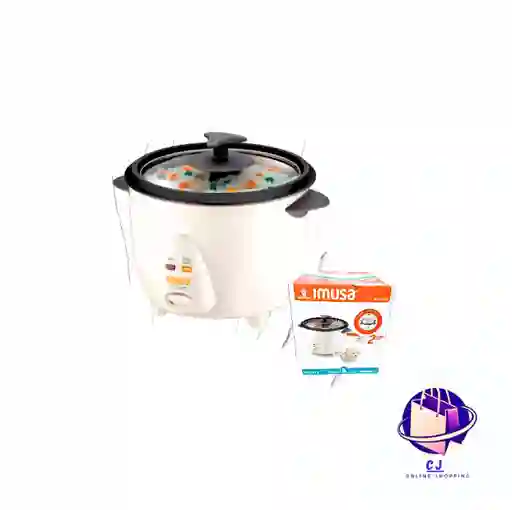 Olla Arrocera Blanca 5 Tazas Imusa Rf Mk1301co Margil