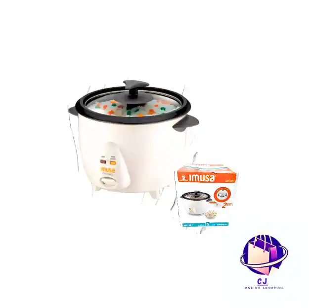 Olla Arrocera Blanca 5 Tazas Imusa Rf Mk1301co Margil