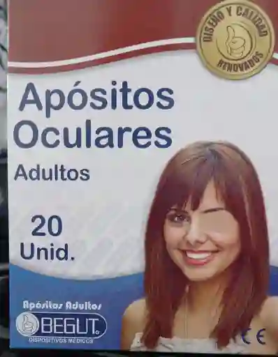 Apósitos Oculares Adultos 20und