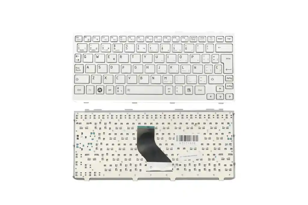 Teclado Toshiba Nb500 Gris Spanish