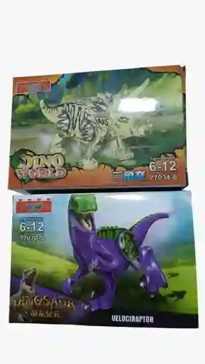 Fichas De Armar Dinosaurio Bloques Didactico Para Niños