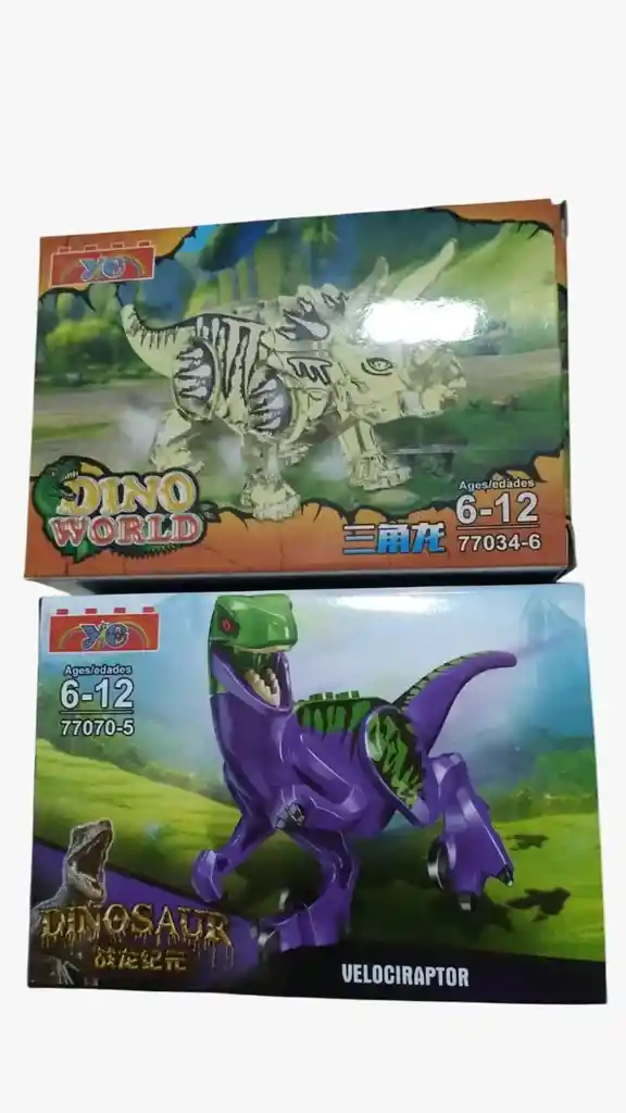 Fichas De Armar Dinosaurio Bloques Didactico Para Niños