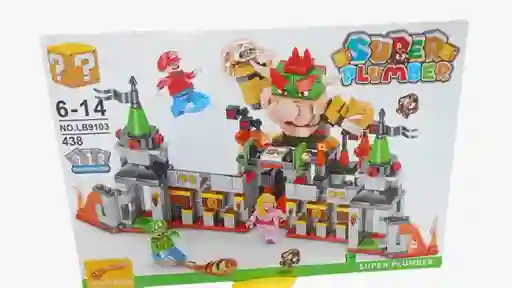 Lego Armable Mario Juego De Niños Y Familiar Lego 438 Piezas