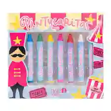 Kit X8 Pintucaritas Circo Ref Pct1942