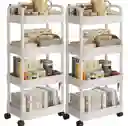 Organizador De Cocina Con Estantes Multiusos