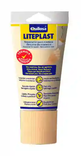 Masilla Reparadora Para Madera Liteplast Quilosa