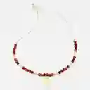 Collar Piedra Agata Cornalina