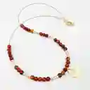 Collar Piedra Agata Cornalina