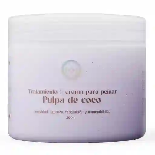Olé Tratamiento Y Crema Para Peinar Pulpa De Coco – Nutre, Suaviza Y Fortalece El Cabello Con O Sin Enjuague 300 Ml
