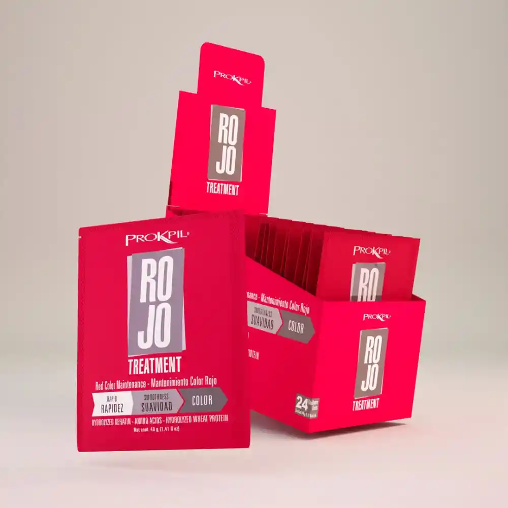 Tratamiento Color Rojo Sobre Prokapil