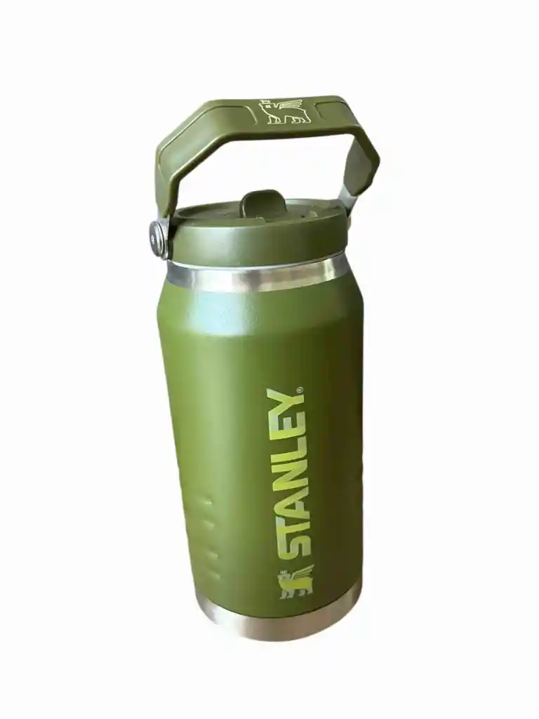 Termo Tipo Stanley 40 Oz Classic Iceflow *verde*