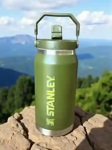 Termo Tipo Stanley 40 Oz Classic Iceflow *verde*