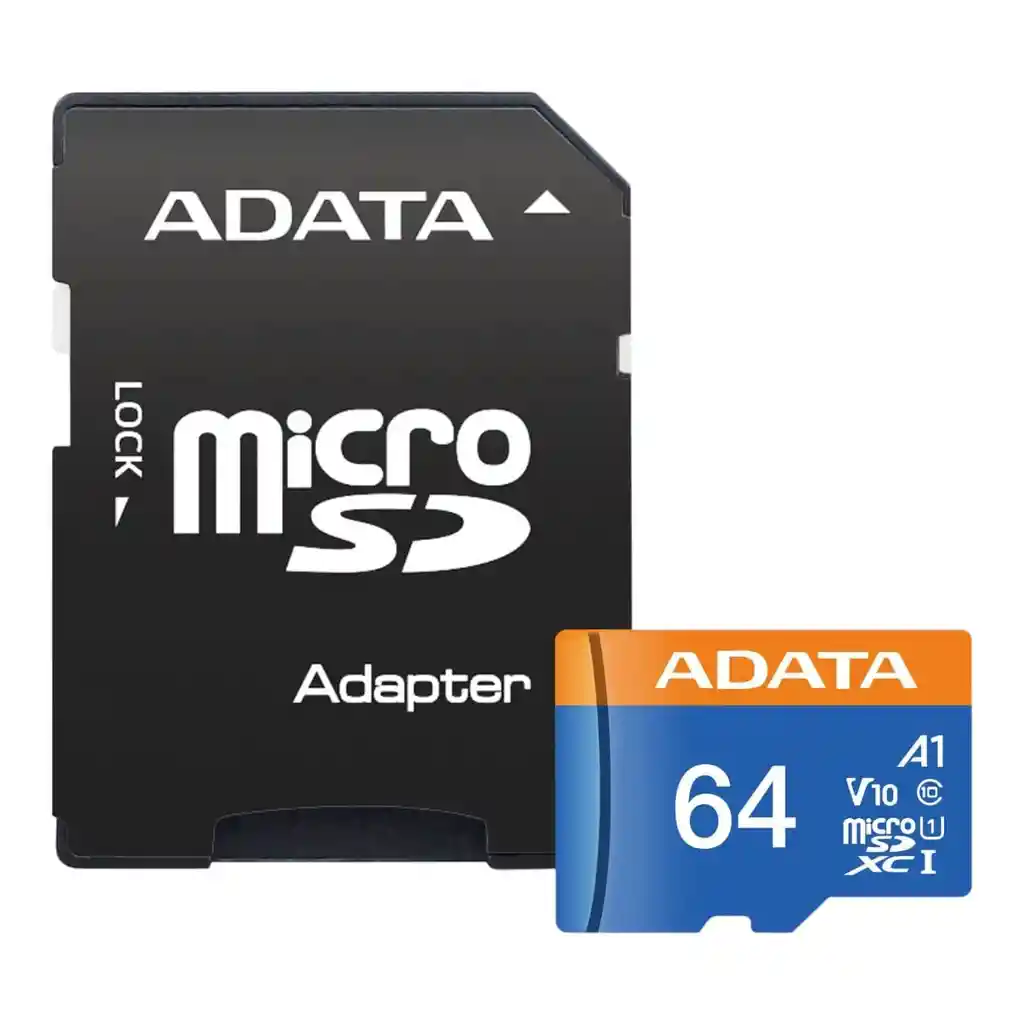 Memoria Micro Sd 64gb Adata Clase 10 Ausdx64