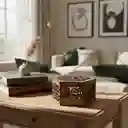 Caja De Madera Hexagonal 4