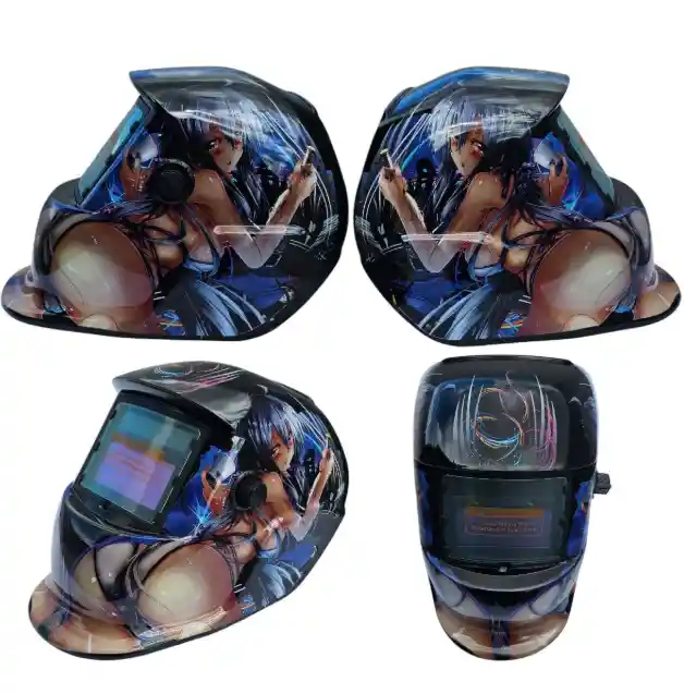 Casco Protector Para Soldar, Careta De Soldadura