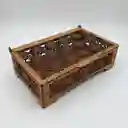 Caja De Madera Rectangular Mediana 1