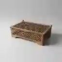 Caja De Madera Rectangular Mediana 2