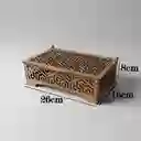 Caja De Madera Rectangular Mediana 2