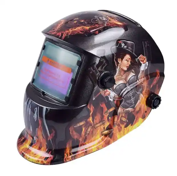 Casco Protector Para Soldar, Careta De Soldadura Diseños. C01-g