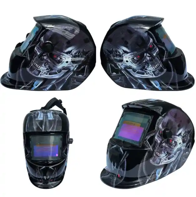 Casco Protector Para Soldar, Careta De Soldadura