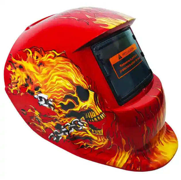 Casco Protector Para Soldar, Careta De Soldadura