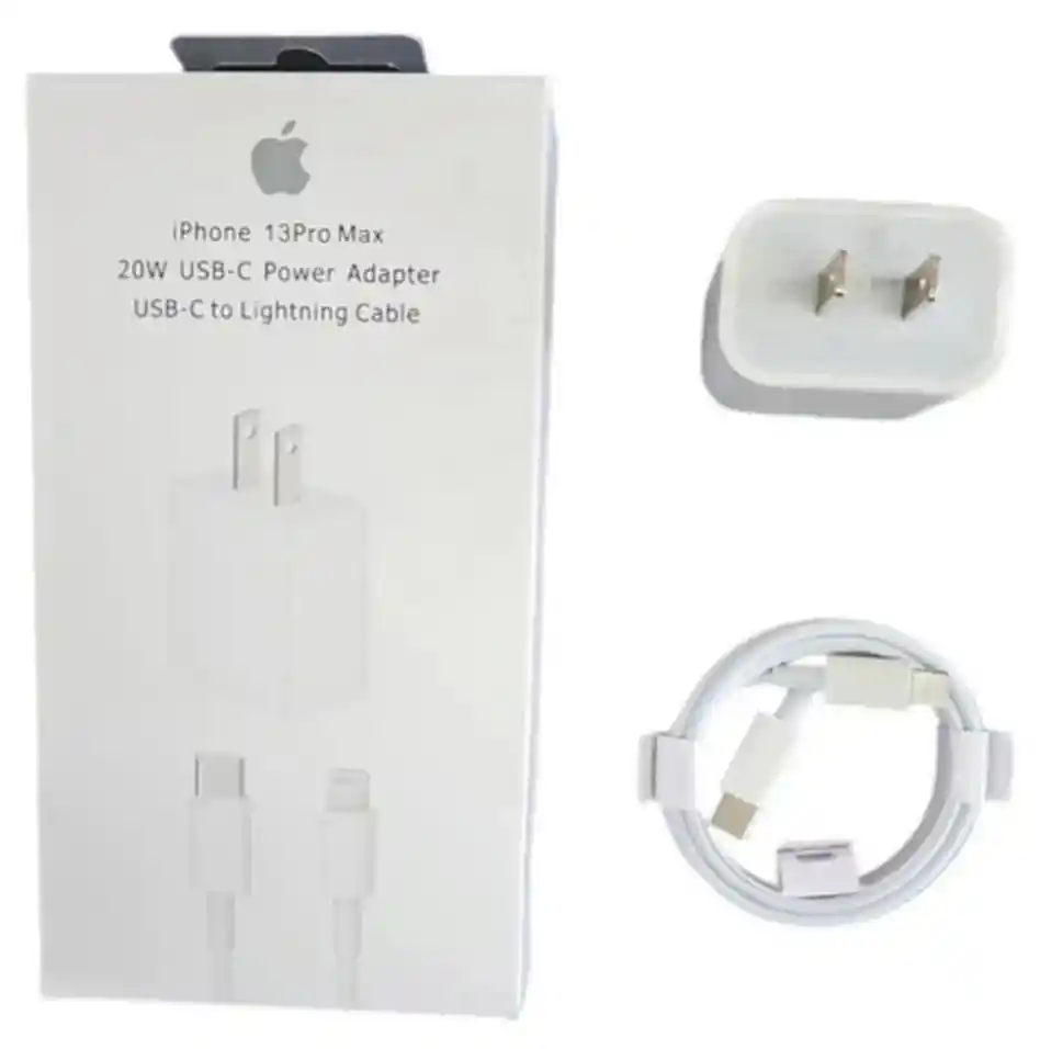 Cargador Iphone 20w Usb Power Adapter
