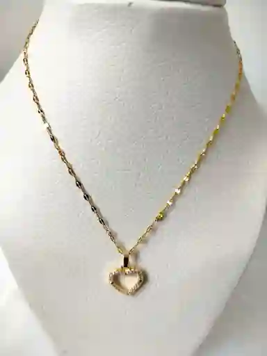 Cadena Dorado Corazón