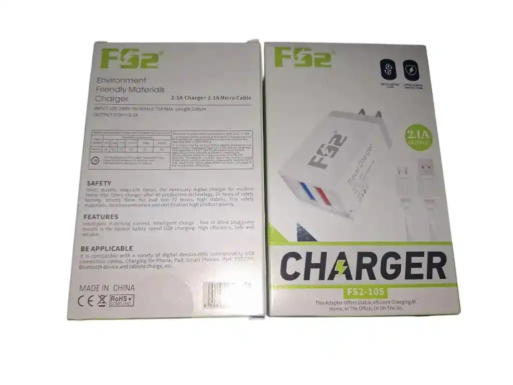 Cargador Tipo C Generico 2.1a