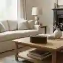 Caja De Madera Ovalada Mediana