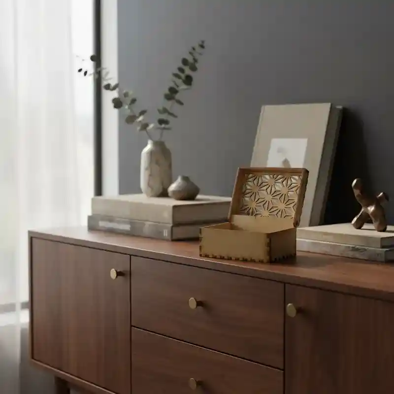 Caja Decorativa Para Tarjetas O Joyeria