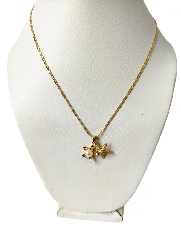 Cadena Dorado Estrellas