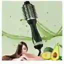 Cepillo Secador De Cabello Voluminizador De Aguacate 3d