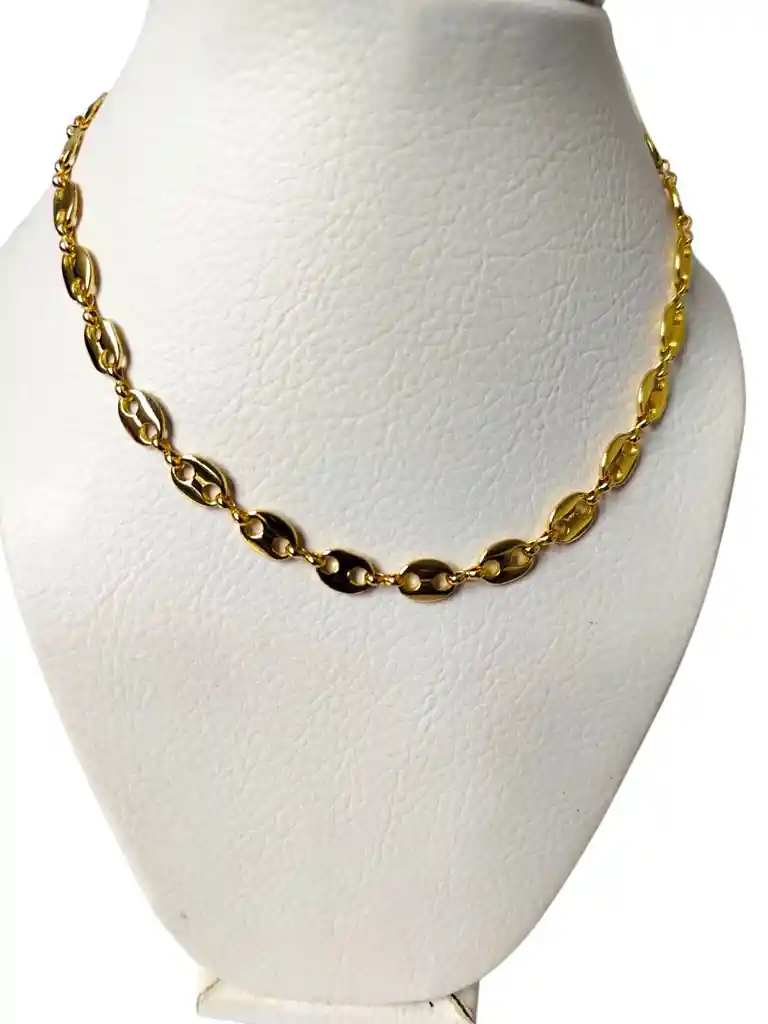 Collar Dorado Ancla