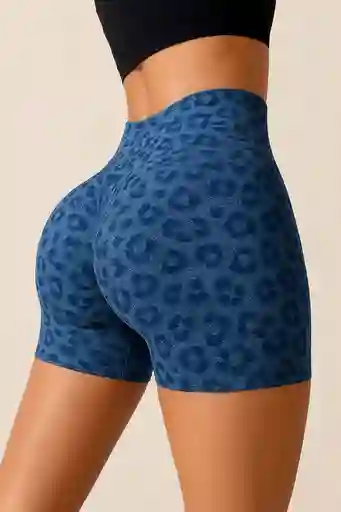Short Deportivo Push Up Calza Corta De Mujer