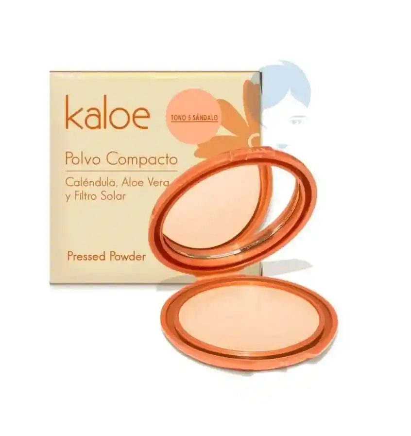 Kaloe Polvo Compacto Tono 4 Bronce