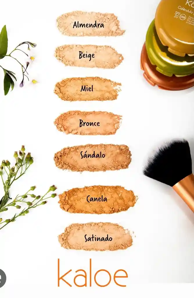 Kaloe Polvo Compacto Tono 4 Bronce