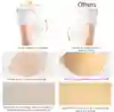Brasier Adhesivo, Copa C Sin Tirantes, Sin Espalda, Invisible, Con Realce Y Reutilizable, Para Mujer