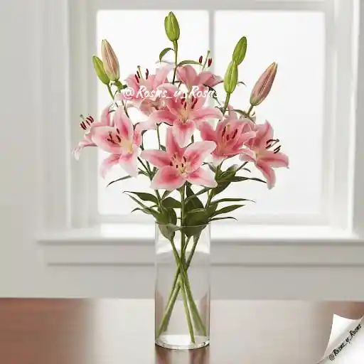 Susurro Lírico(lirios, Flores)