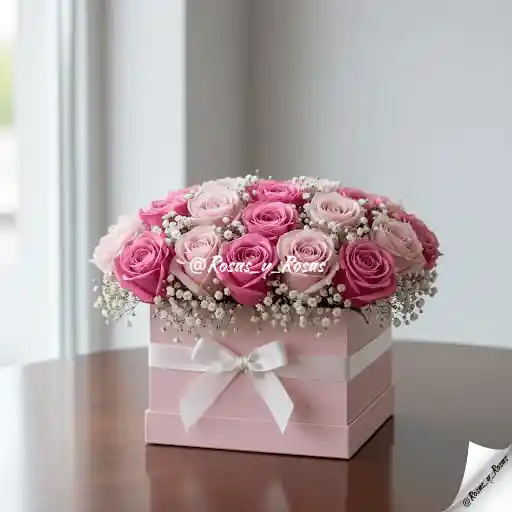 Susurro Rosado(rosas, Flores)