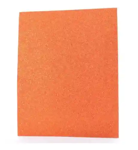 Fomi Lamina Escarchado Naraja