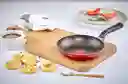 Bateria Imusa 5 Piezas Rojo Con Tapa De Vidrio