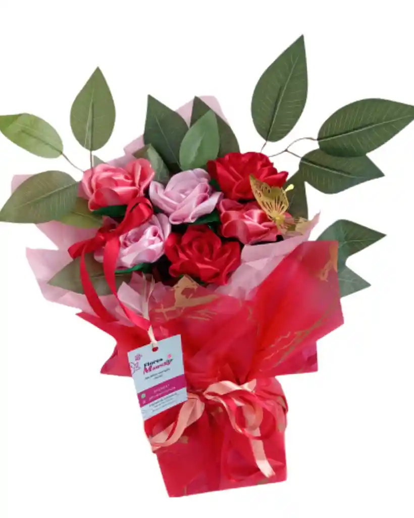 Ramo De Rosas Amor Eterno Con Chocolates