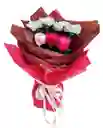 Ramo De Tulipanes Y Rosas Amor Eterno