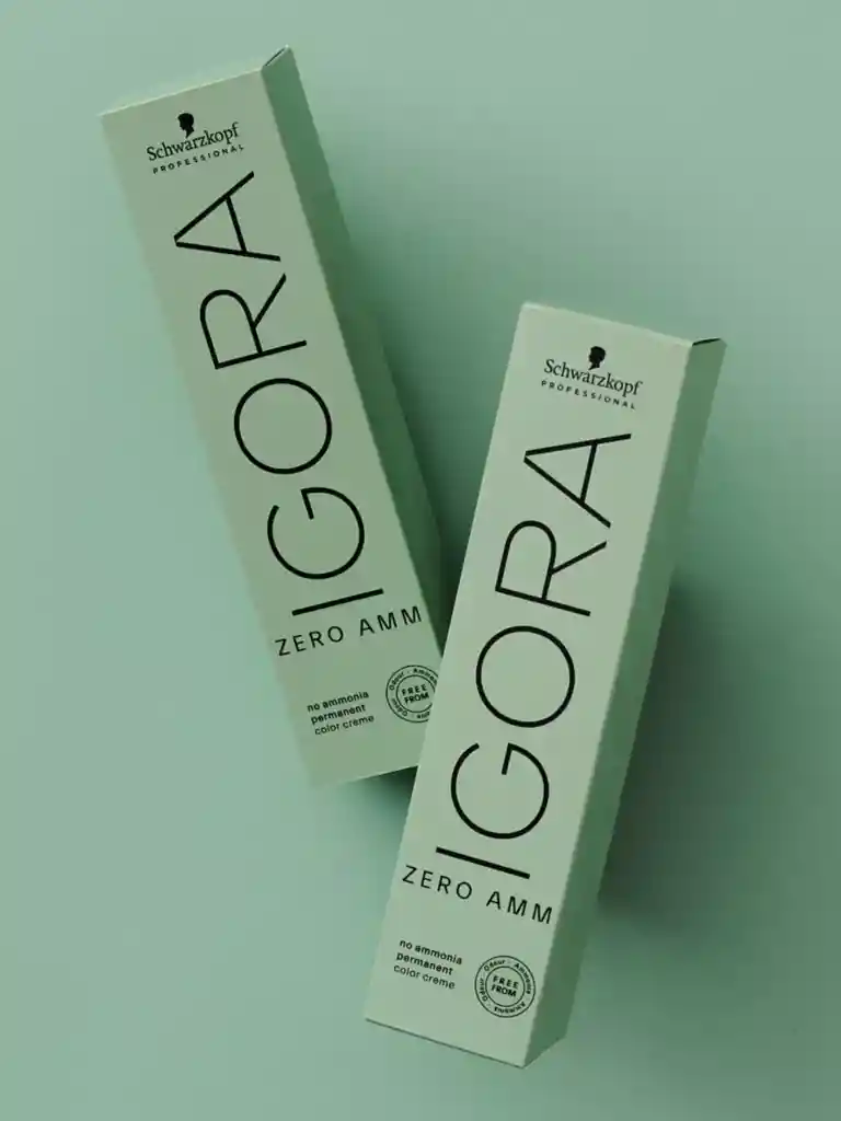 Igora Zero Amm (sin Amoniaco) 7-00 Rubio Medio Natural Intenso 60 Ml