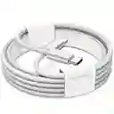 Cable Iphone Tipo C 2 Metros 15, 16, 17 De 240w Usb-c Apple Cable