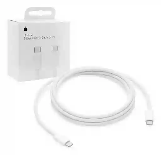 Cable Iphone Tipo C 2 Metros 15, 16, 17 De 240w Usb-c Apple Cable