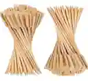 Pinchos Bambú 9 Cms X 150 Unds , Palitos De Pala, Palillos De Bambú, Brochetas