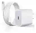 Cargador 35w Apple 15 16 17 Usb-c + Obsequio